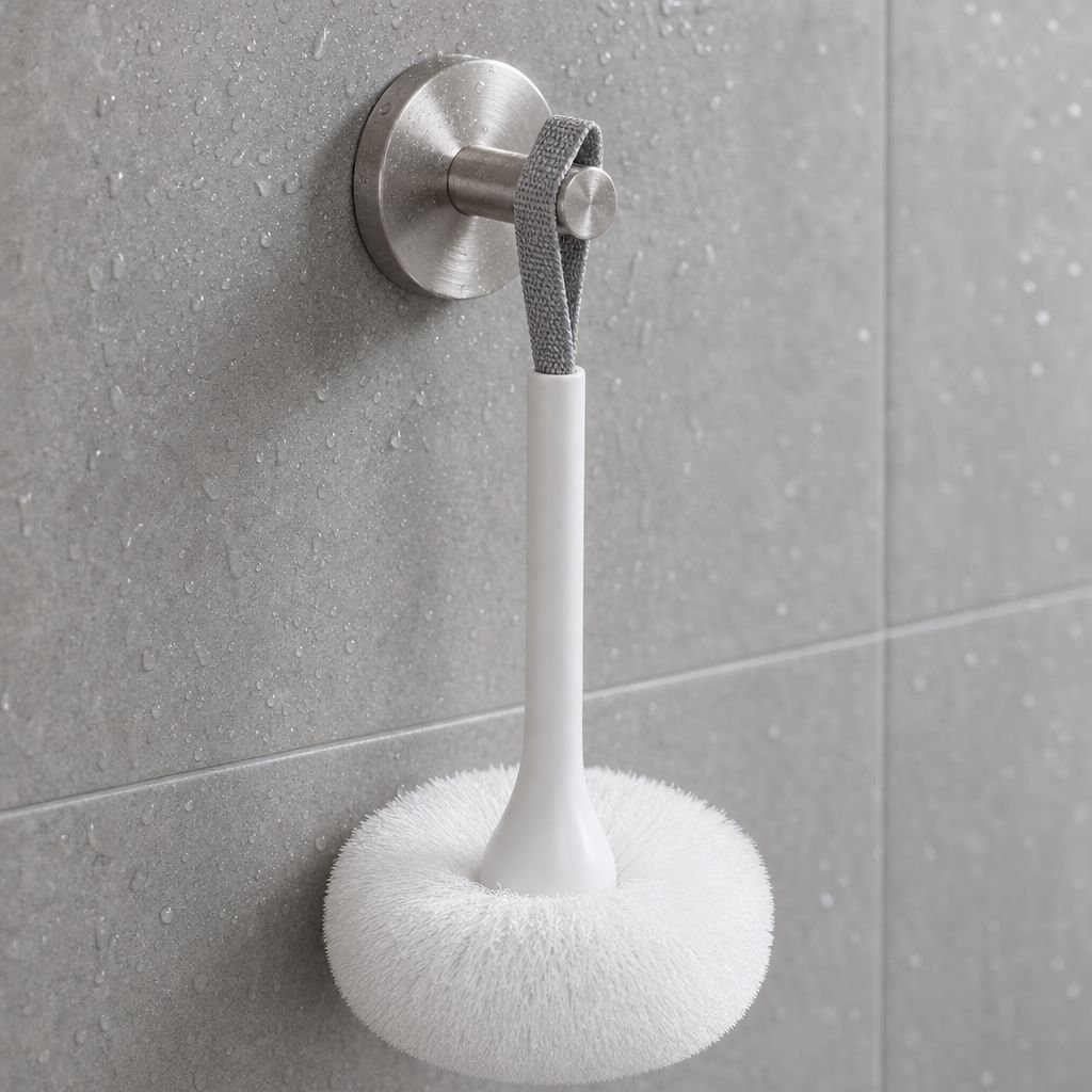 Cloud-shaped brush detail showing durable materials