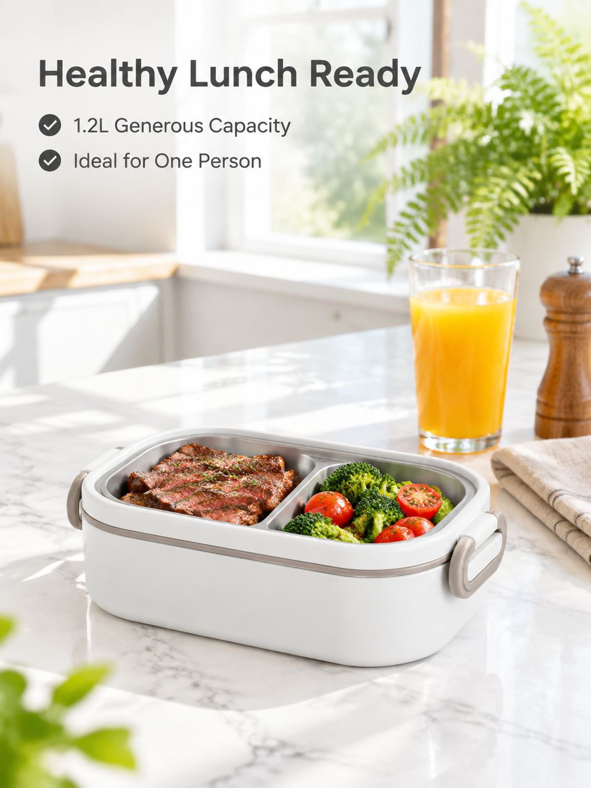 Stainless Steel Insulated Bento Box