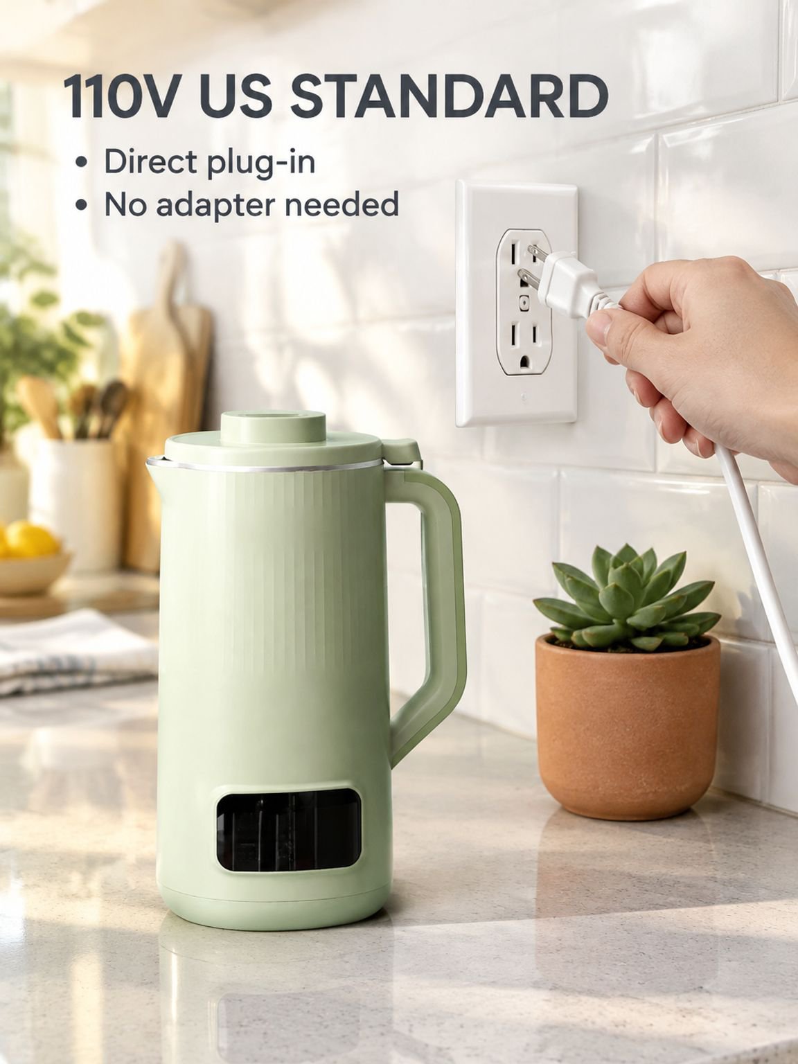 Small Household Mini Blender with High-Speed Grinding