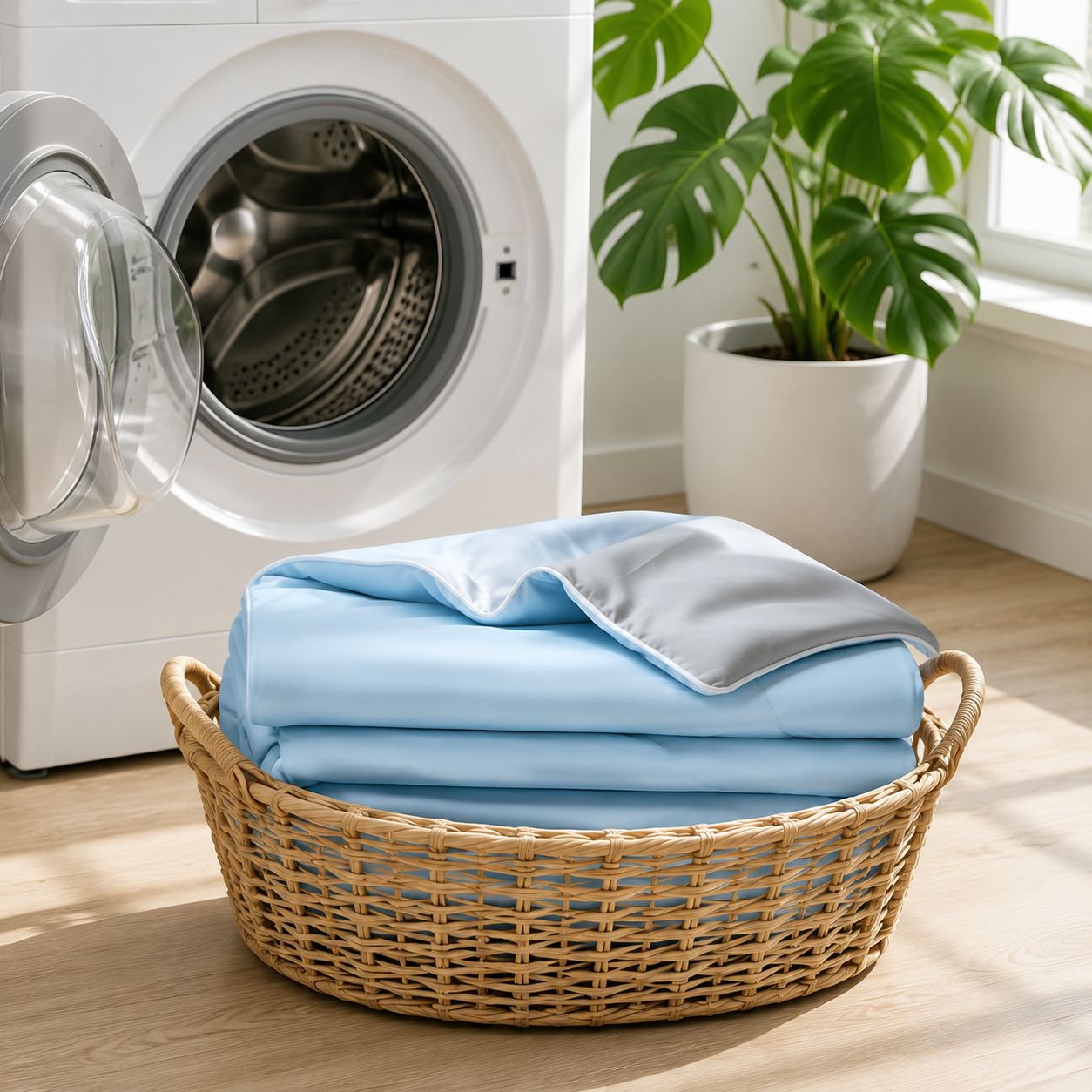 Breathable ice silk summer quilt for air-conditioned rooms