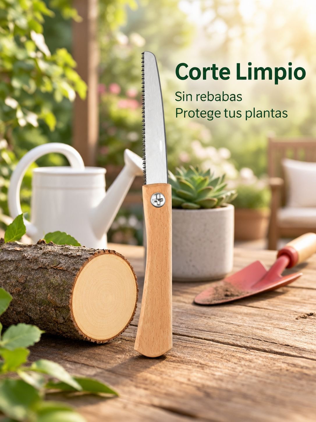 Sierra de poda eficiente para jardinería