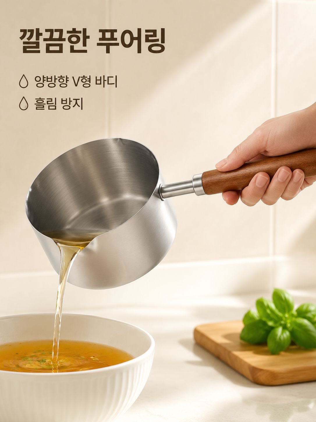 가정용 단일 손잡이 조리 팬