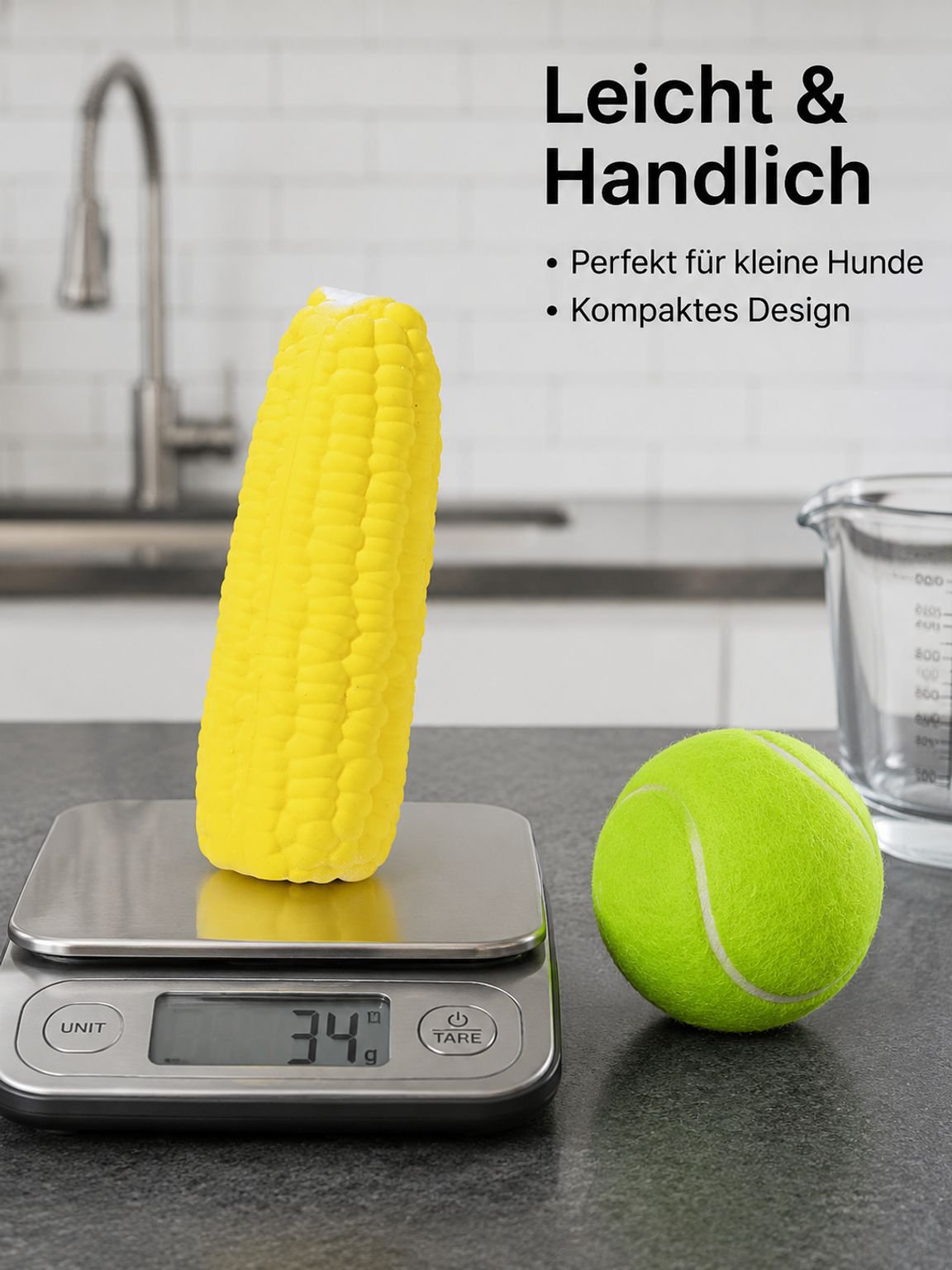 Simulierter Corn Dog Geräuschspielzeug