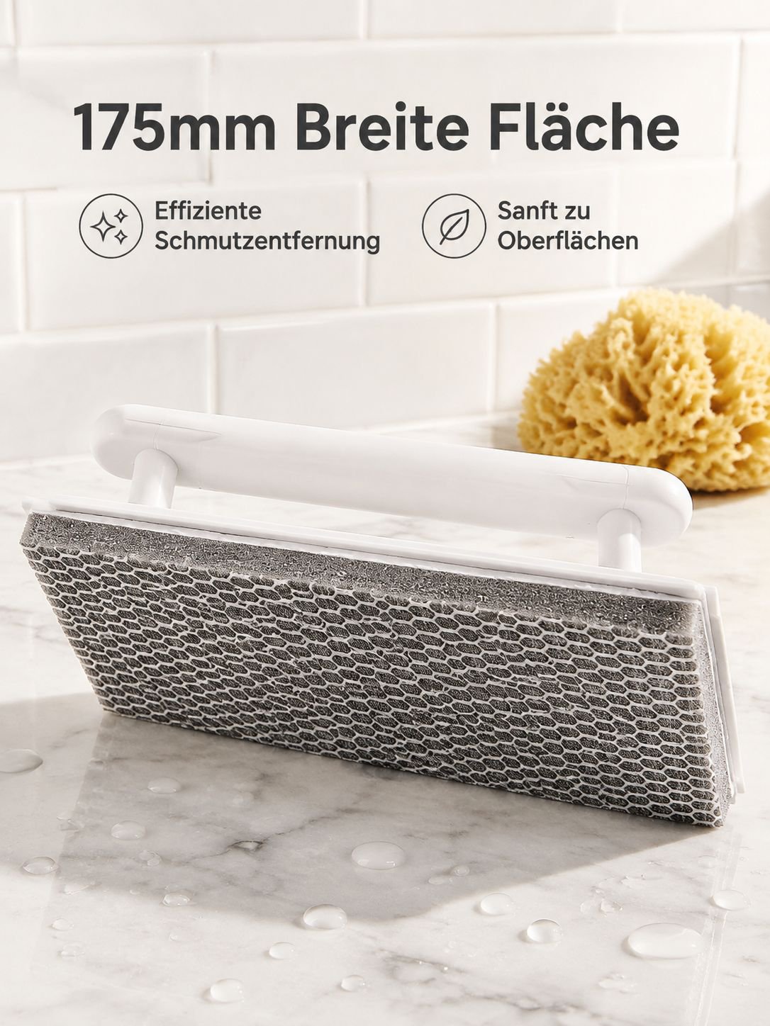 Klappbare Fensterfugenreinigungsbürste