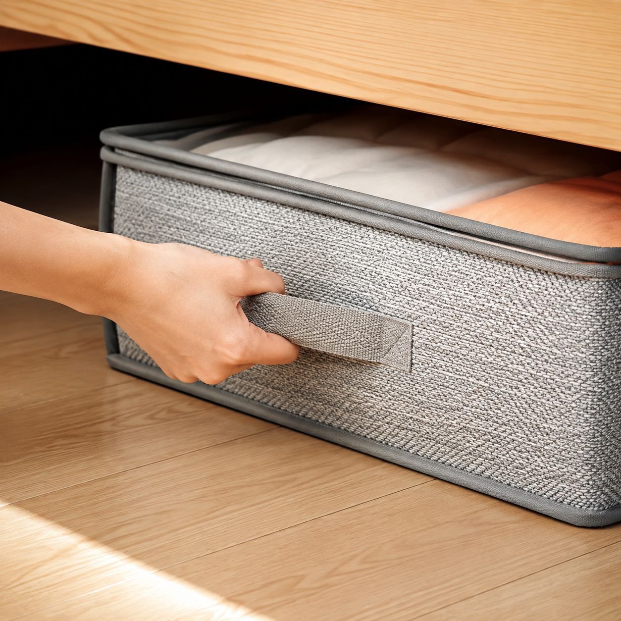 Large Capacity Under Bed Storage Box for Clothes and Quilts