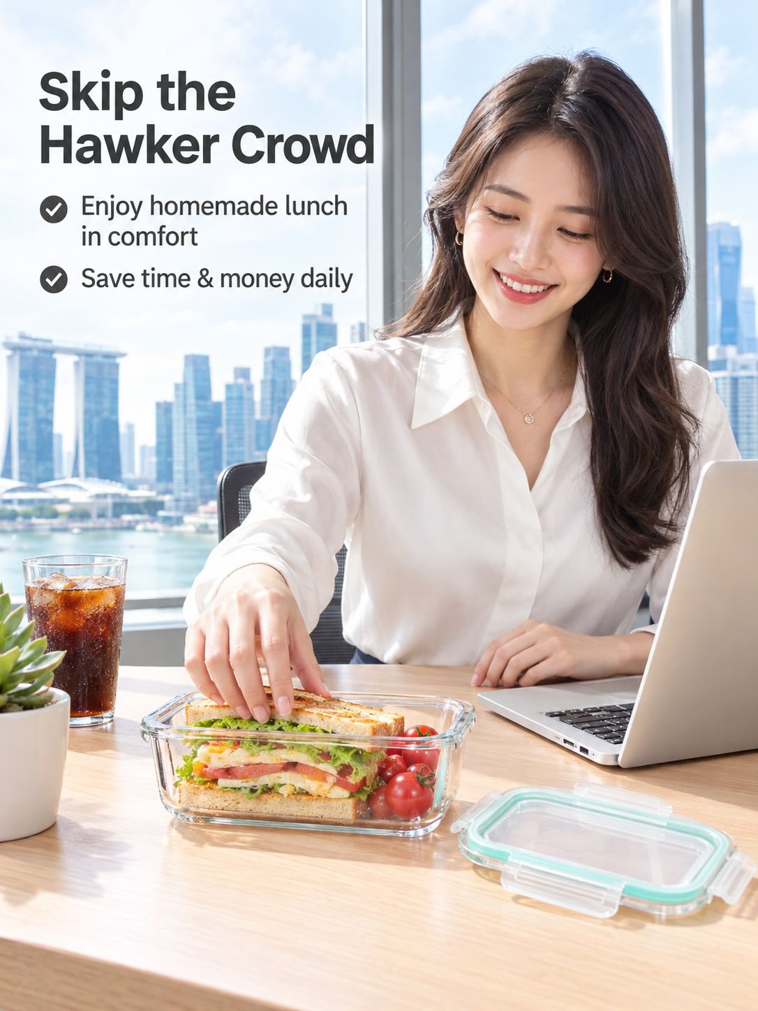Multi-functional Portable Insulated Lunch Box