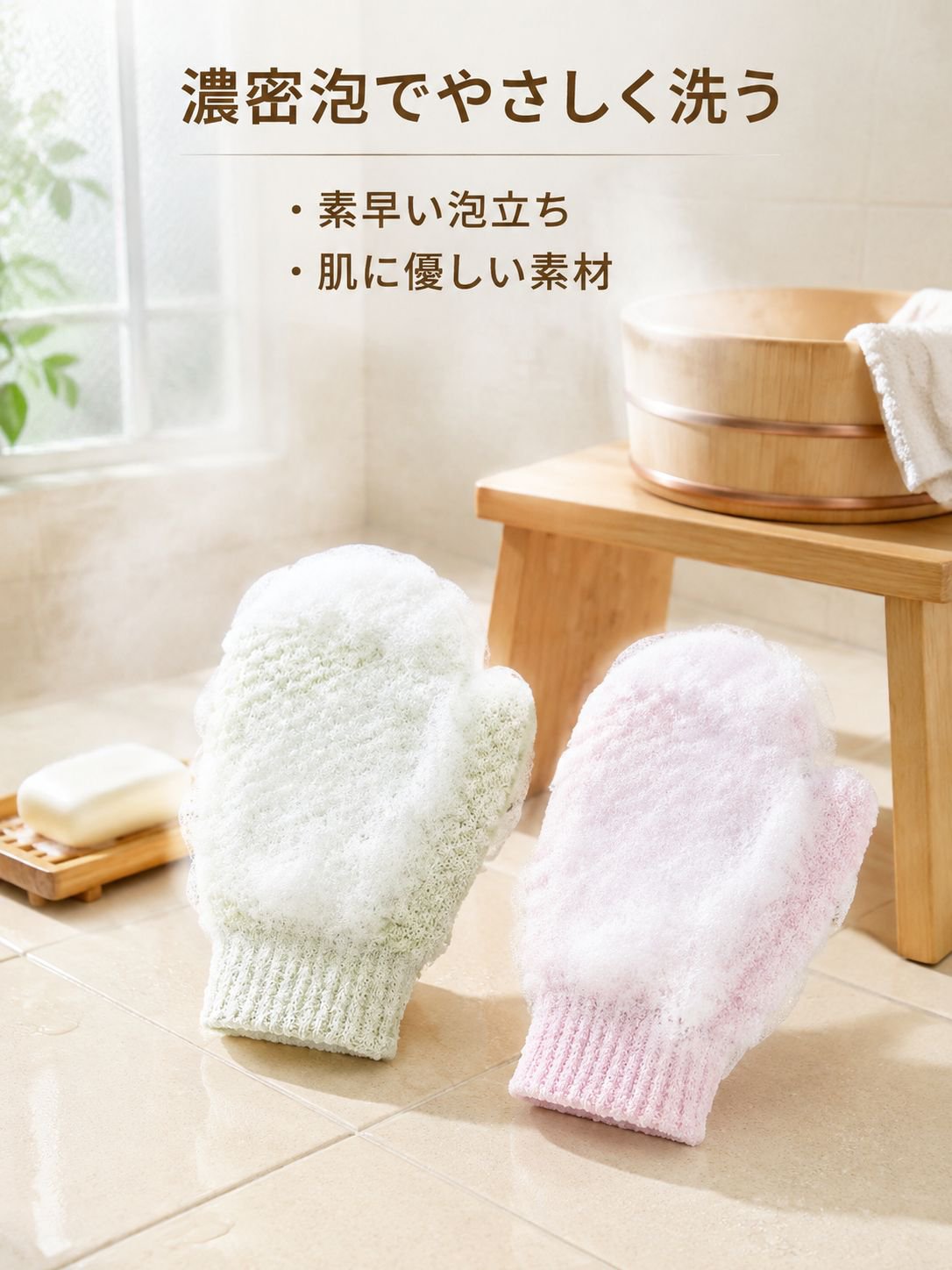 あかすり手袋