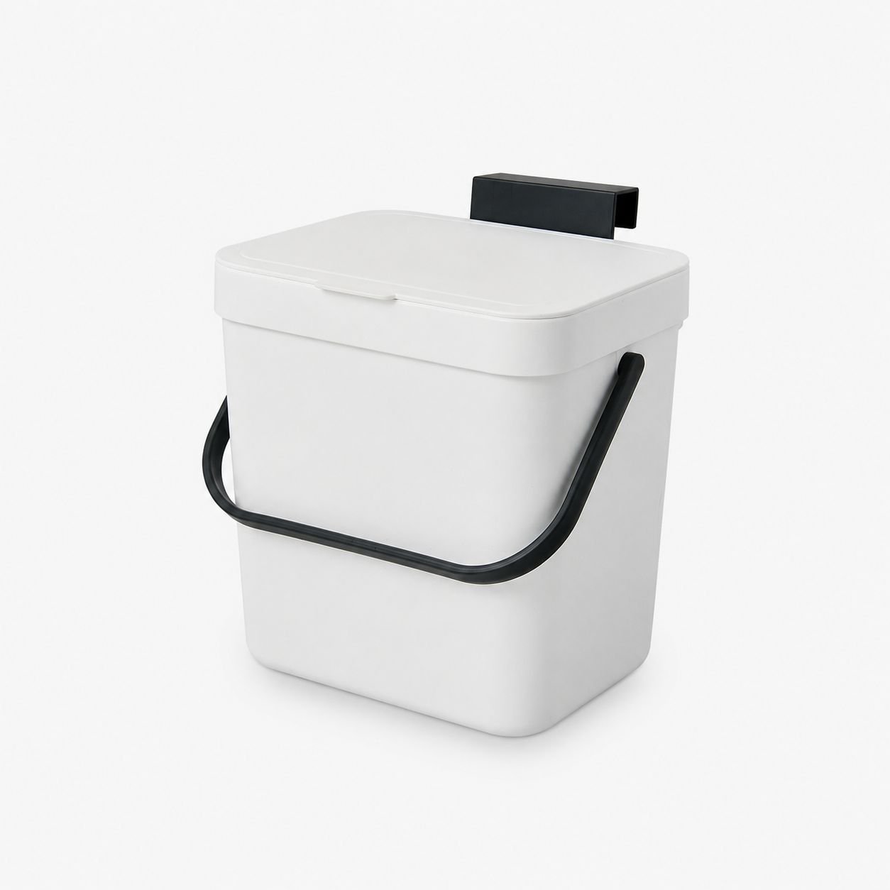 Cubo de basura montable en pared para cocina y baño