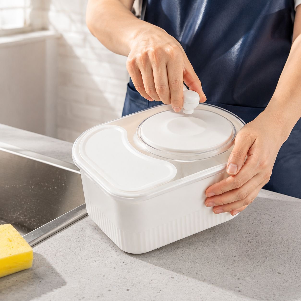 Lavadora multifuncional de frutas y verduras para cocina, purificador de cangrejos de río