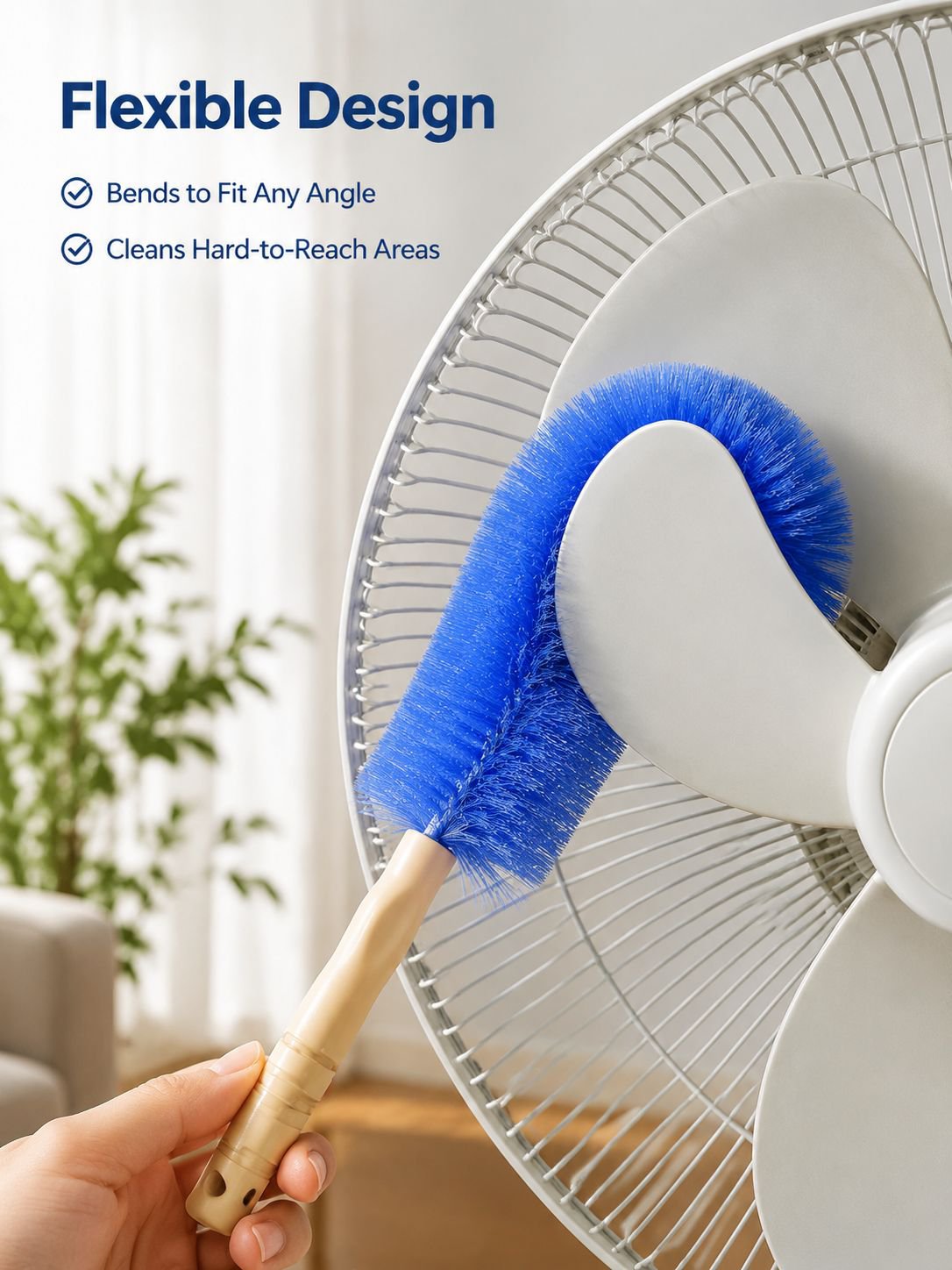 JMY - Fan Cleaning Dust Brush and Seam Cleaner