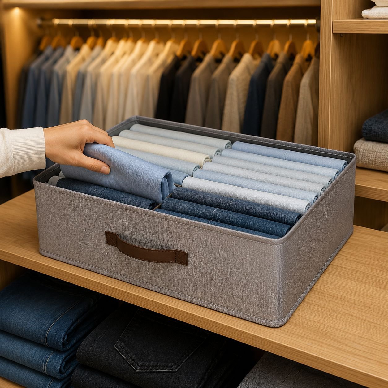 Multi-functional Organizer with Drawers on desktop