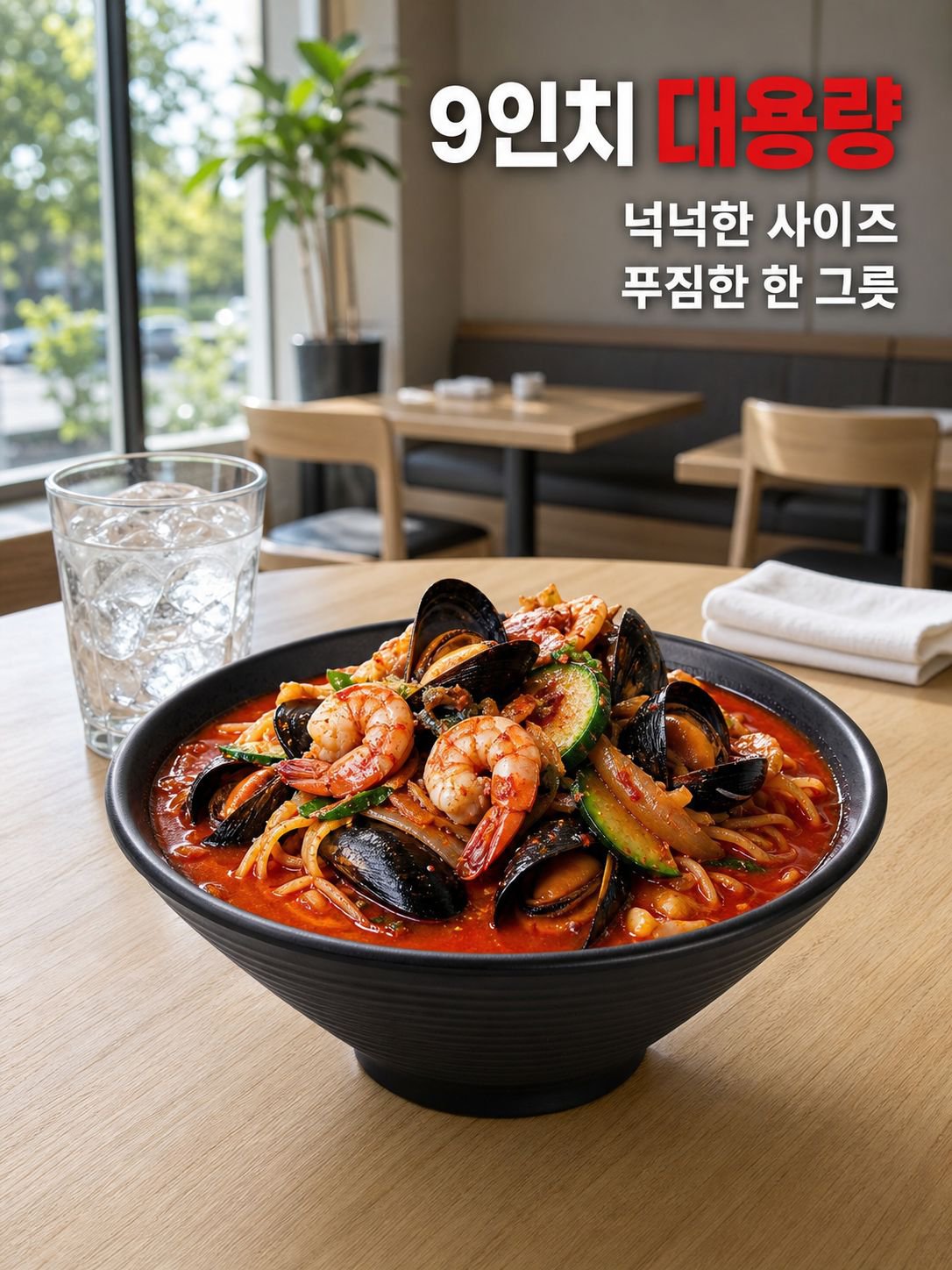 다용도 멜라민 면기 일본식 우동 그릇 냉면 그릇