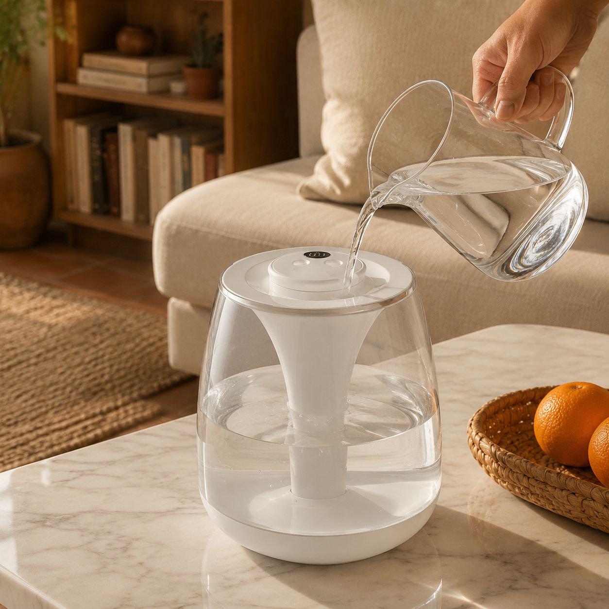 Humidificador de doble pulverización de gran niebla para interiores, pequeño y portátil con USB