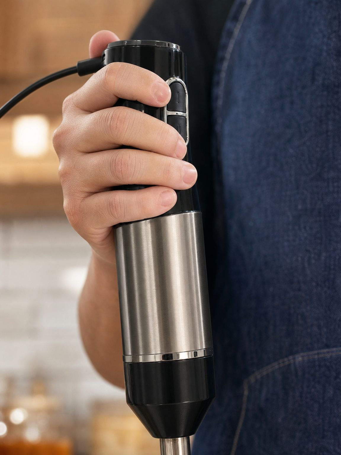 Mezclador manual eléctrico para cocina