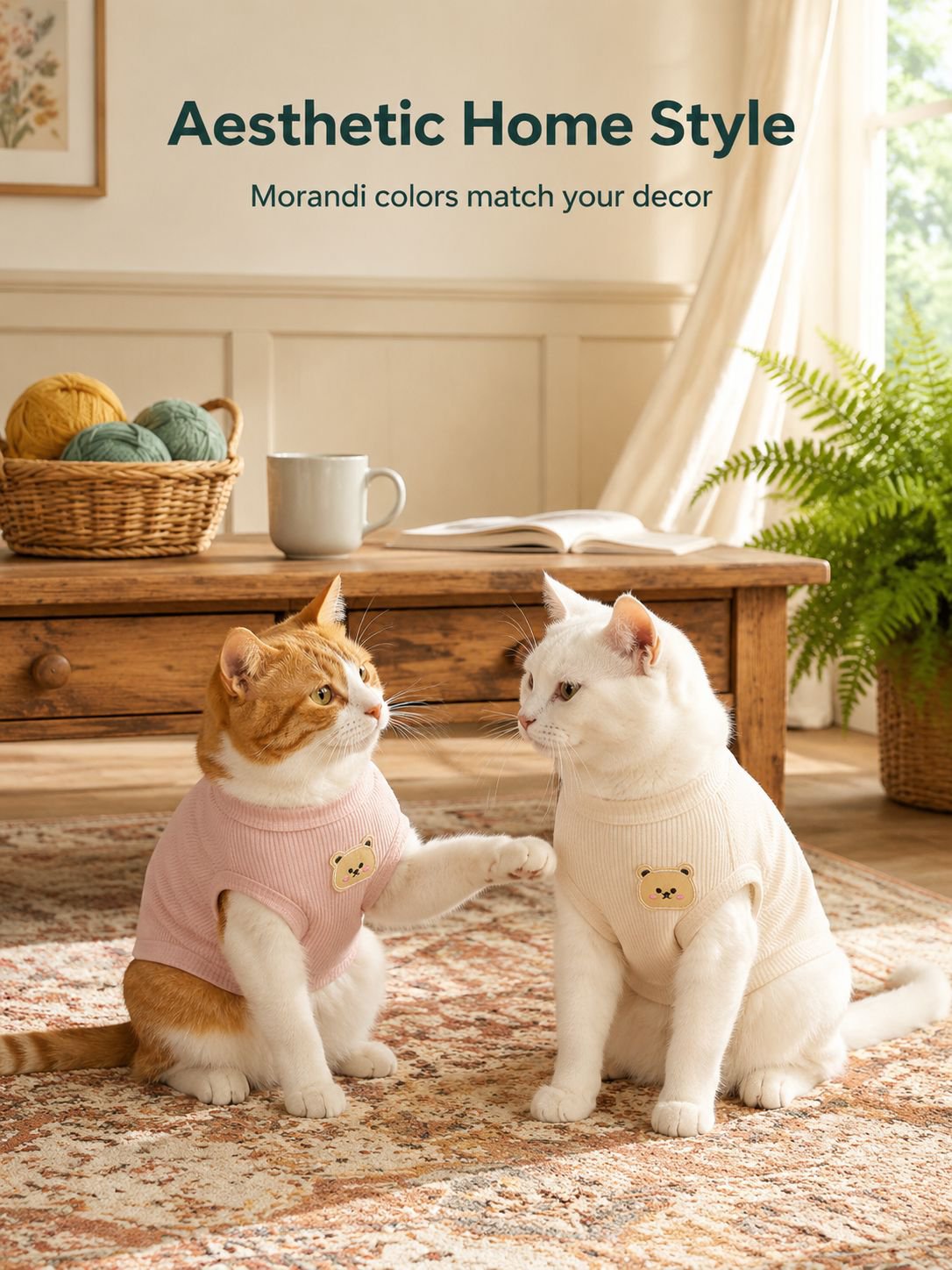 Lightweight Breathable Vest for Cats