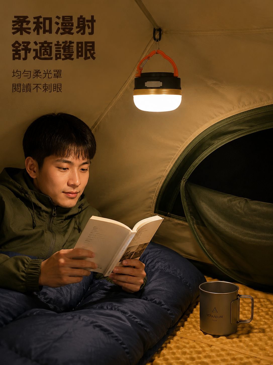 多功能便攜戶外露營燈