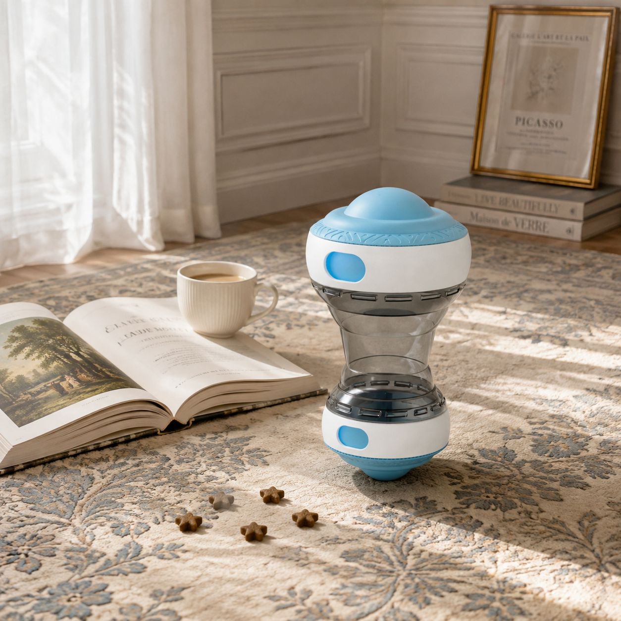 Jouet distributeur de nourriture pour chats et chiens