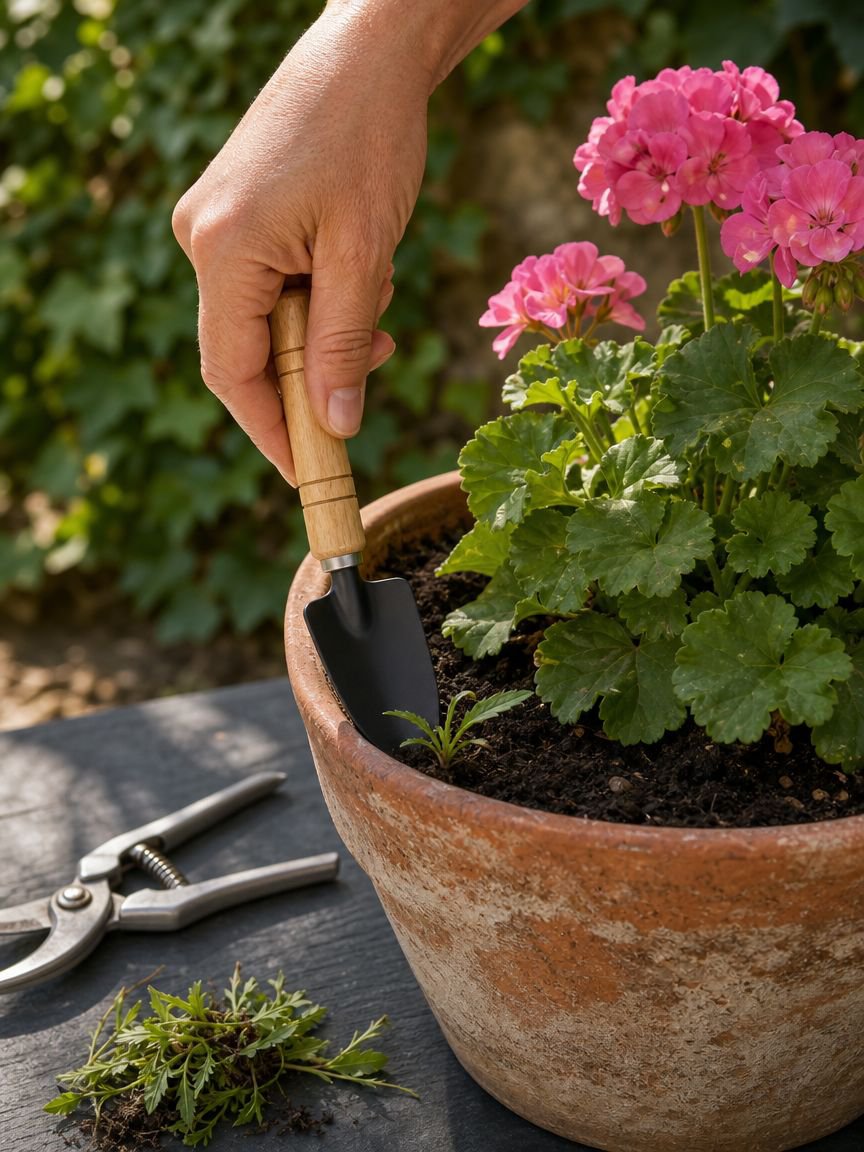 Complete planting and weeding tool set for gardeners