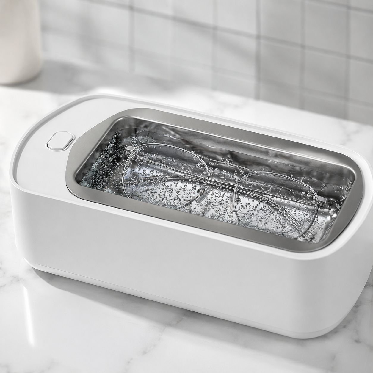 Multifunctional Ultrasonic Cleaner for Home Eyeglasses, Contact Lenses, and Jewelry