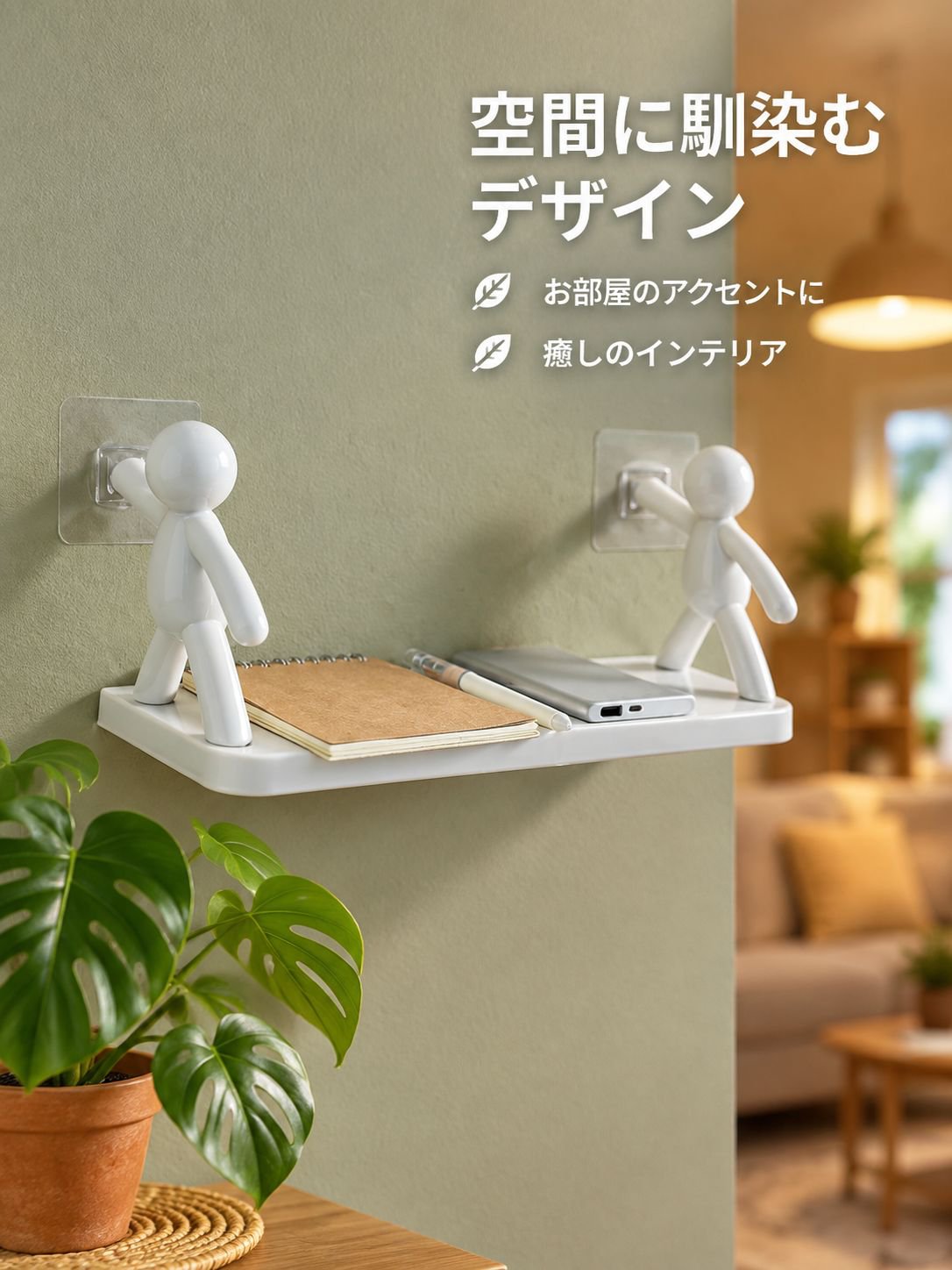 人気の小人壁掛け収納ラック