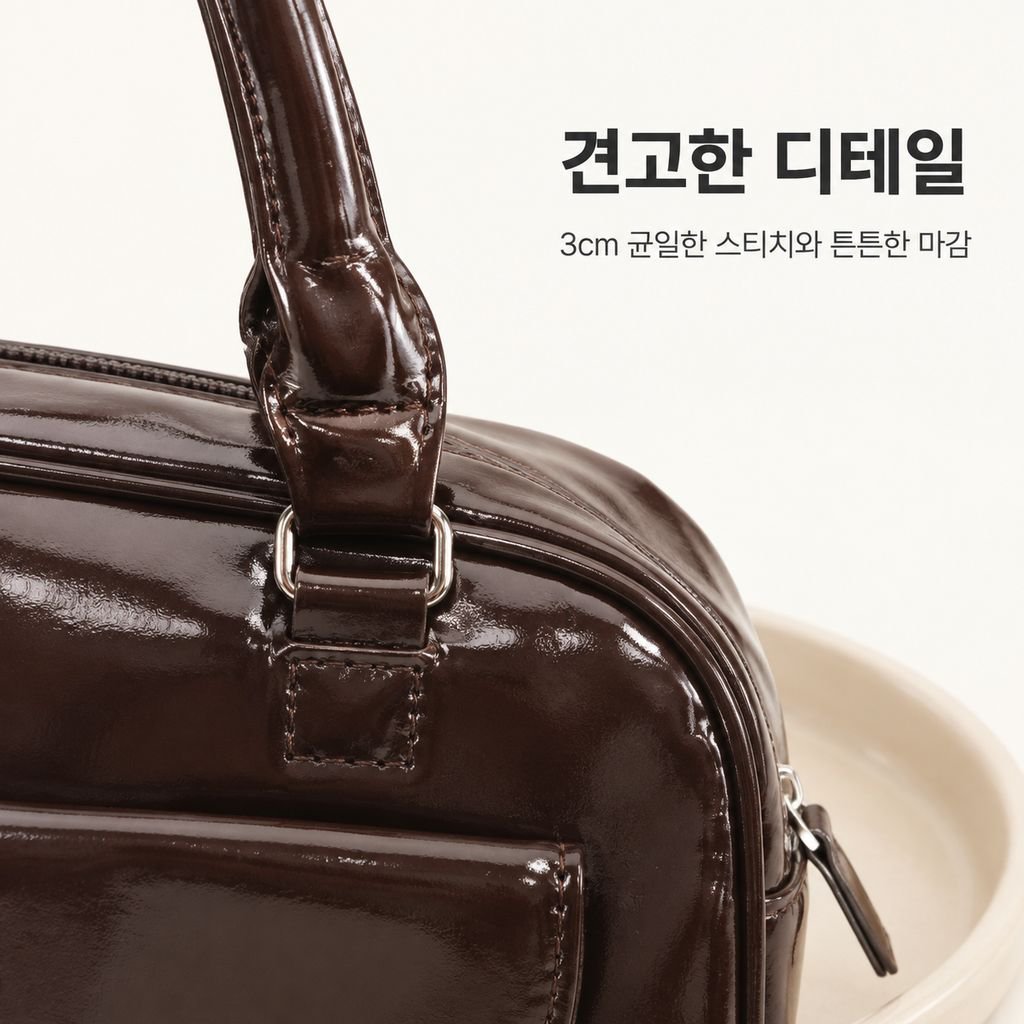 신상 한판 트렌드 개성 숄더백 여성 볼링백 패션 레트로 다재다능 보스턴 언더암백