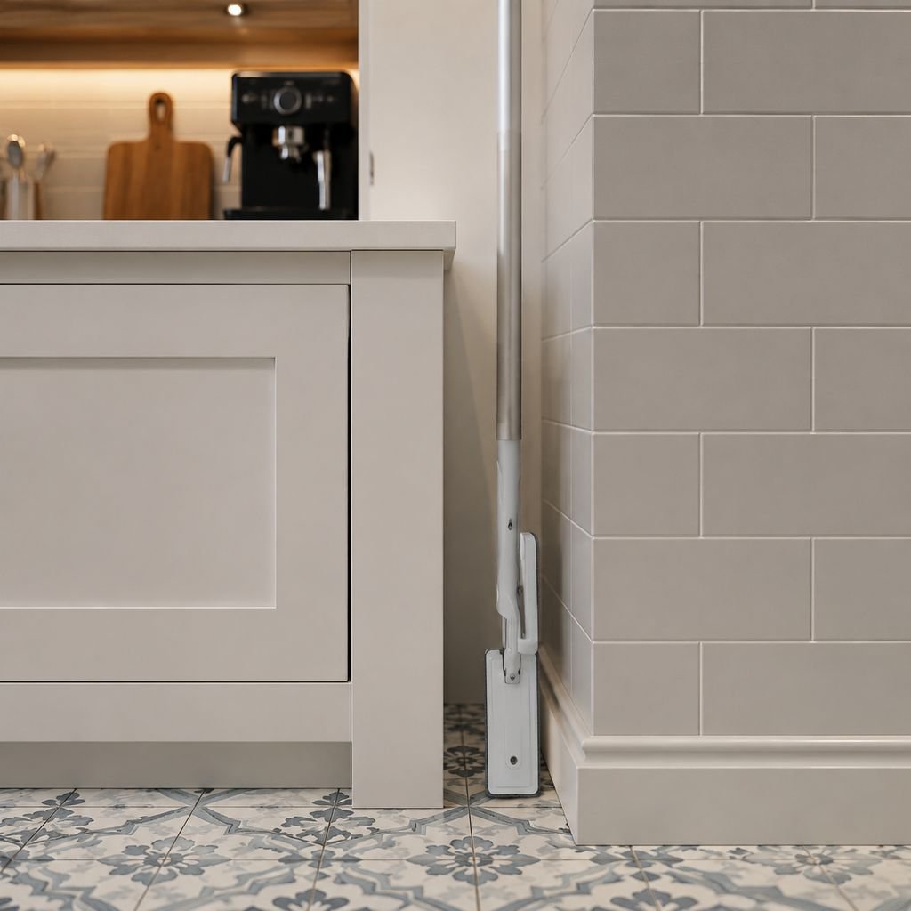 No-touch mop designed for home cleaning