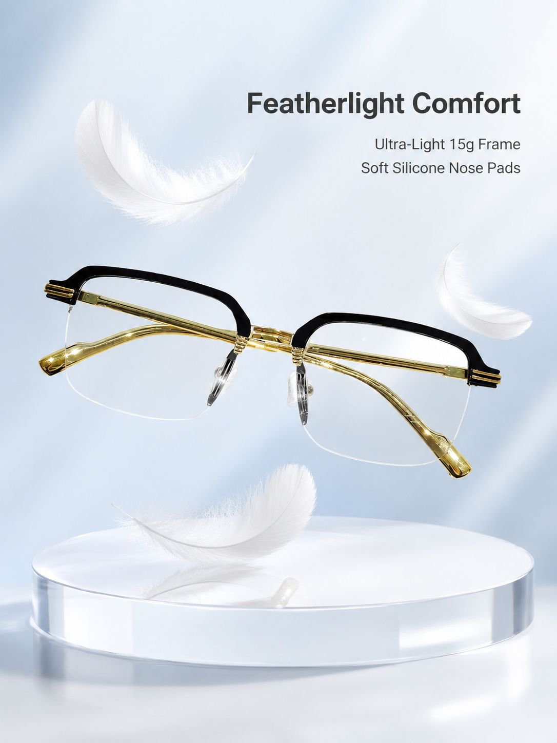 Anti-blue light high-definition reading glasses