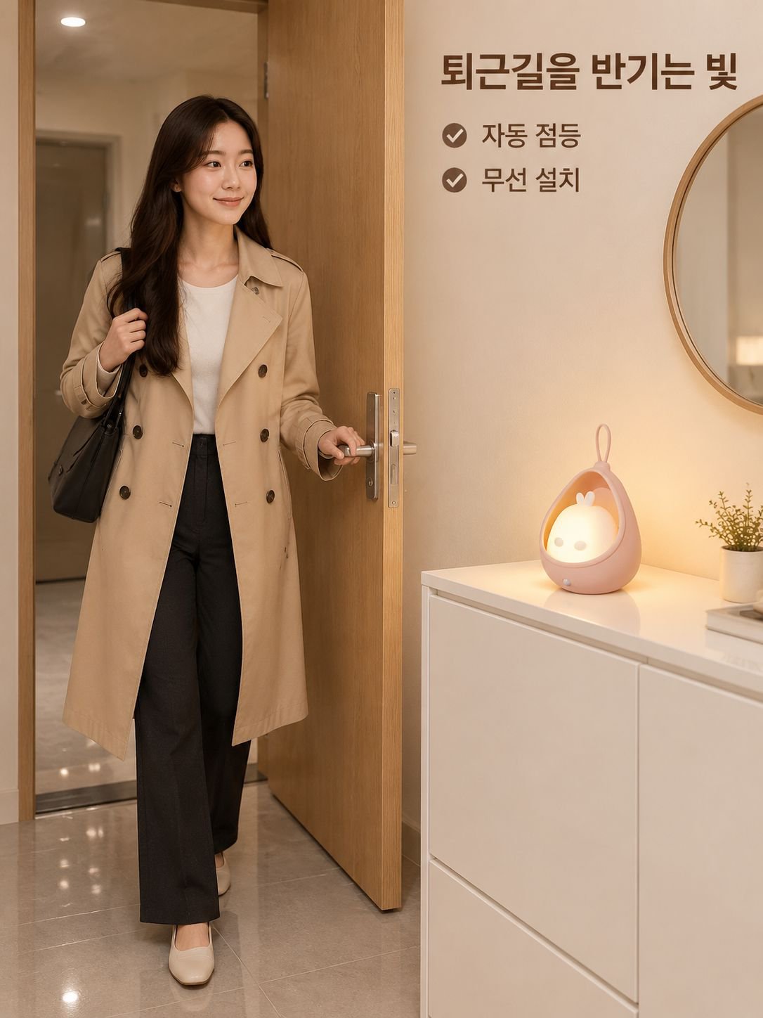 감지형 LED 야간등
