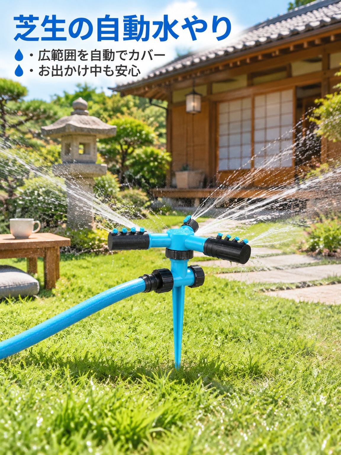 自動回転灌漑装置