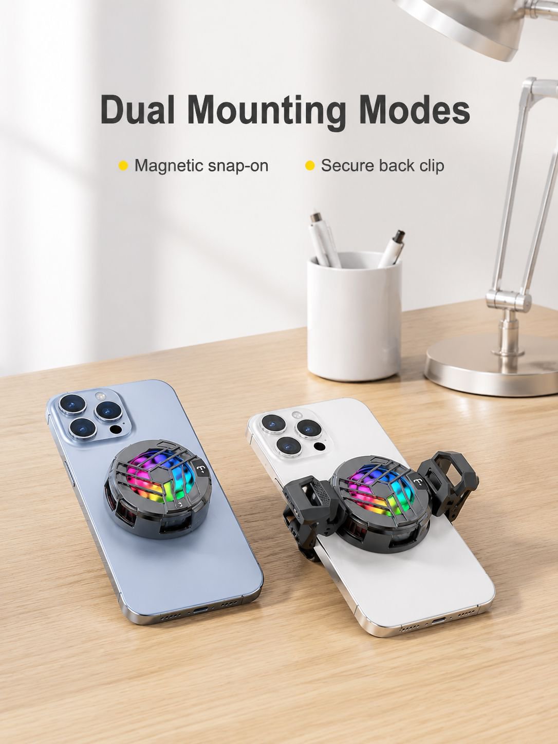 Magnetic Clip-on Phone Cooler