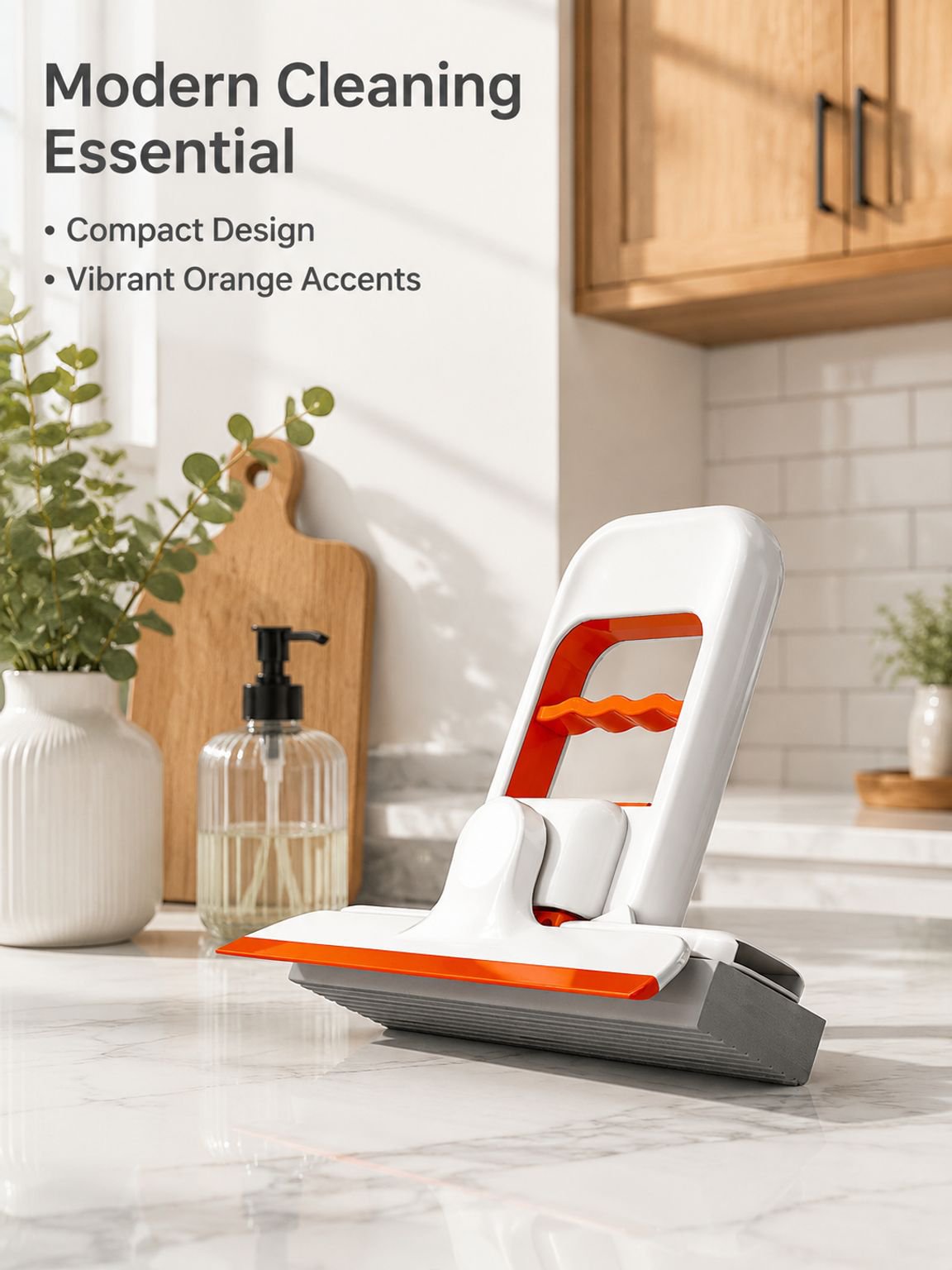 Multi-functional Compact Rubber Sponge Mop