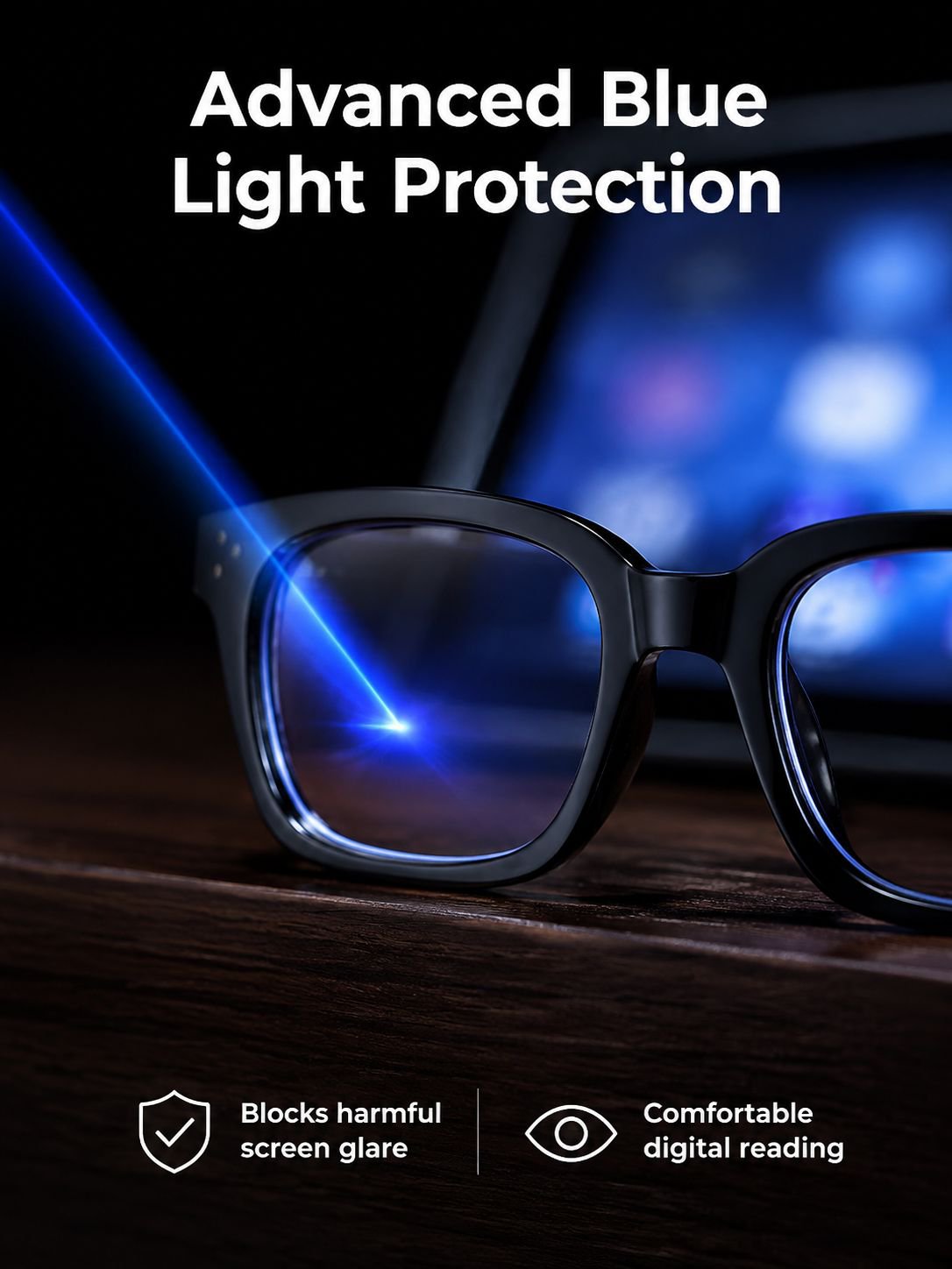 Retro Blue Light Blocking Reading Glasses
