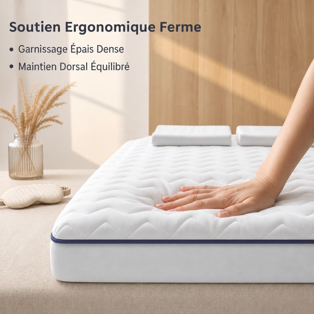 F Matelas Tatami Épais en Fibre de Soja Surmatelas Dortoir