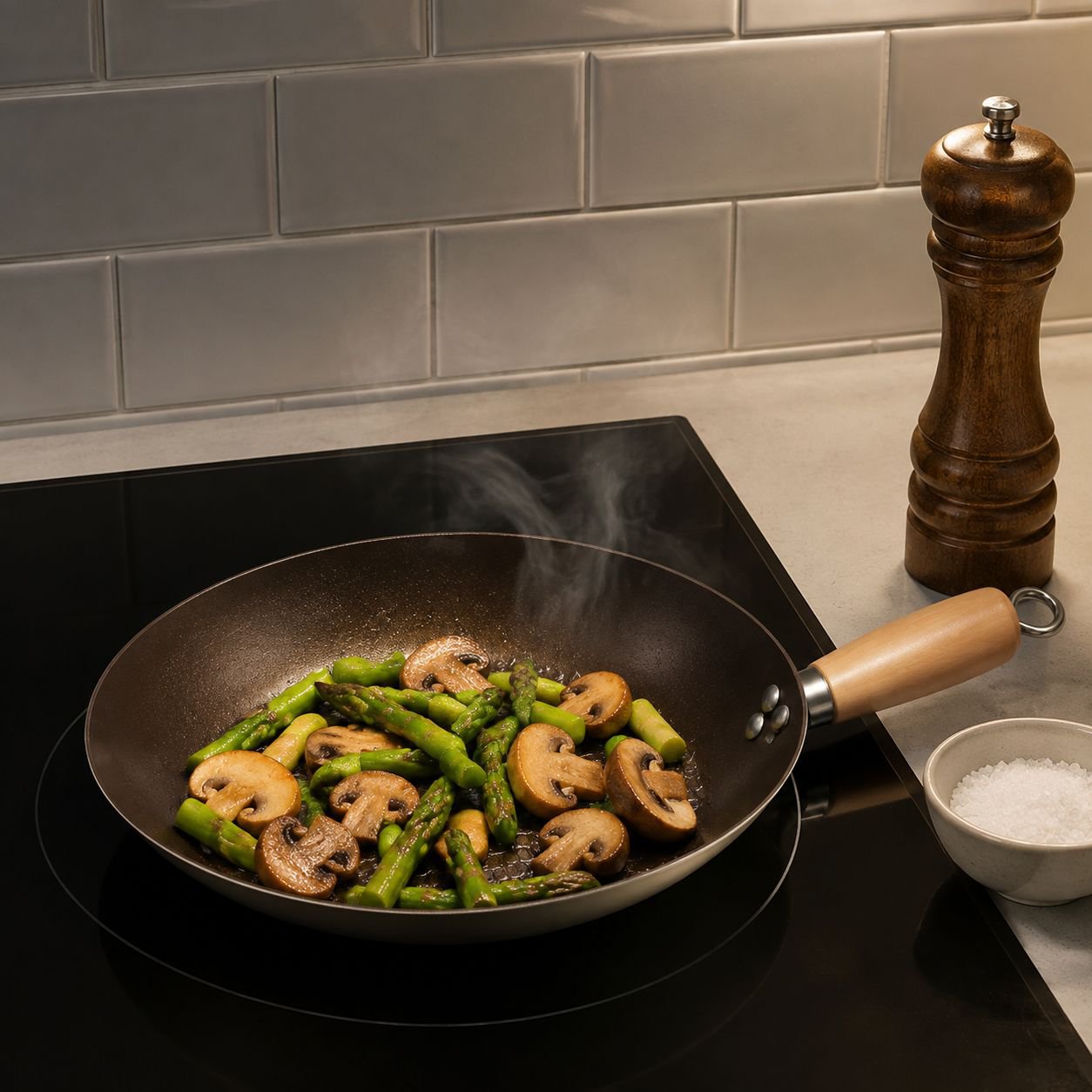 Utensilio de cocina antiadherente y resistente