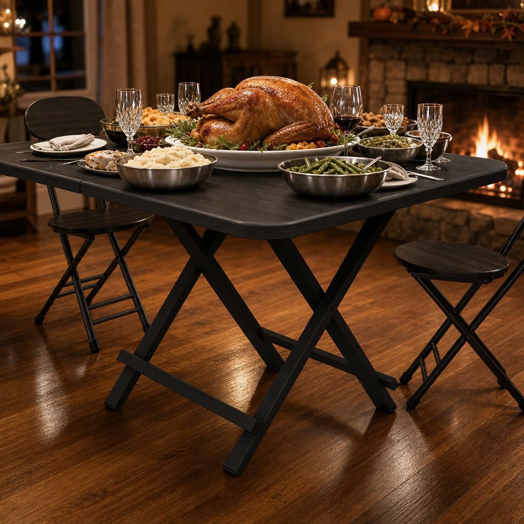 Simple Folding Dining Table Household Outdoor Portable Stall Table