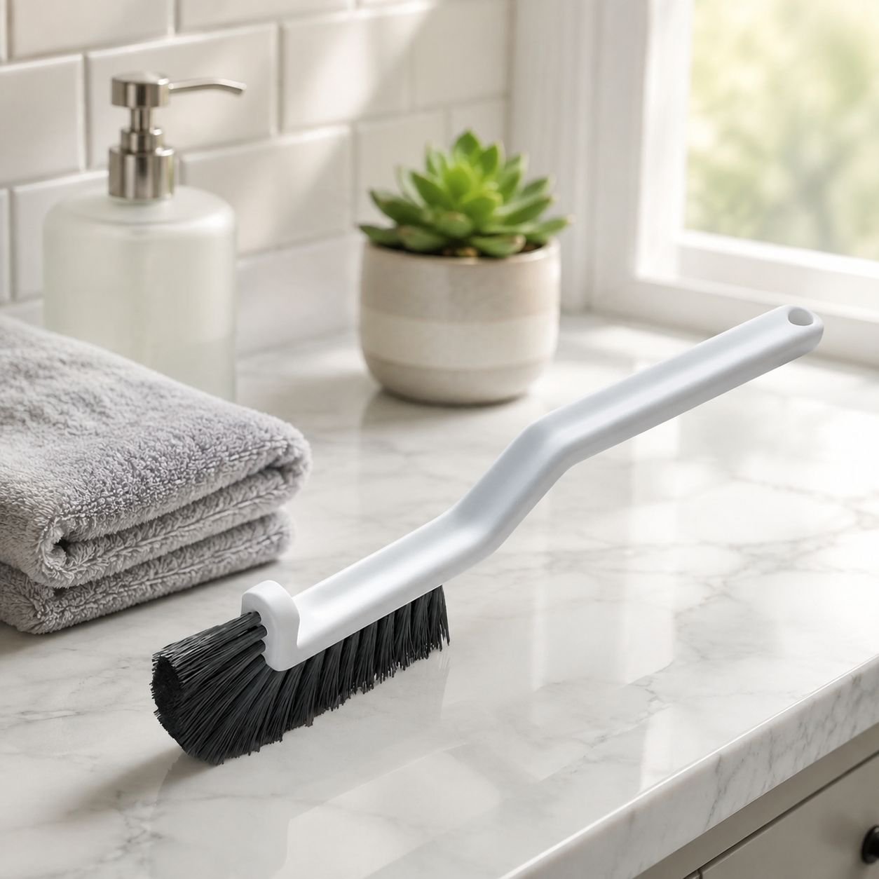 Deep Cleaning Brush for Bathroom Tile and Kitchen Crevices