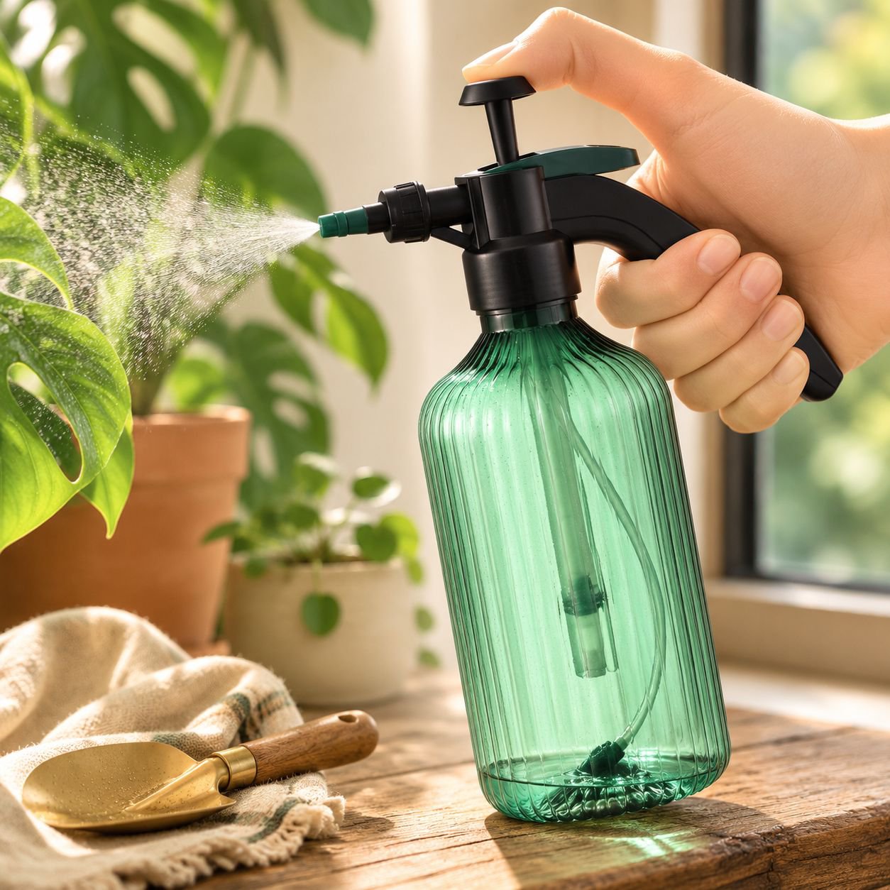 Durable construction of multifunctional pressure sprayer