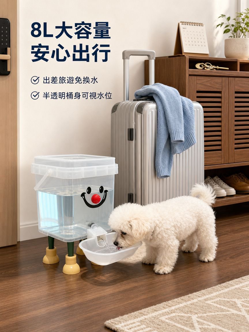 寵物自動飲水器智能循環水碗大容量