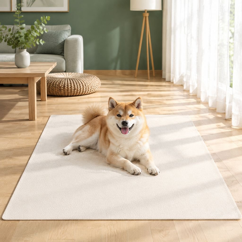 防水・防尿PVC製ペットマット、犬用ケージカーペット、犬猫用フードマット、滑り止め犬用ケージマット