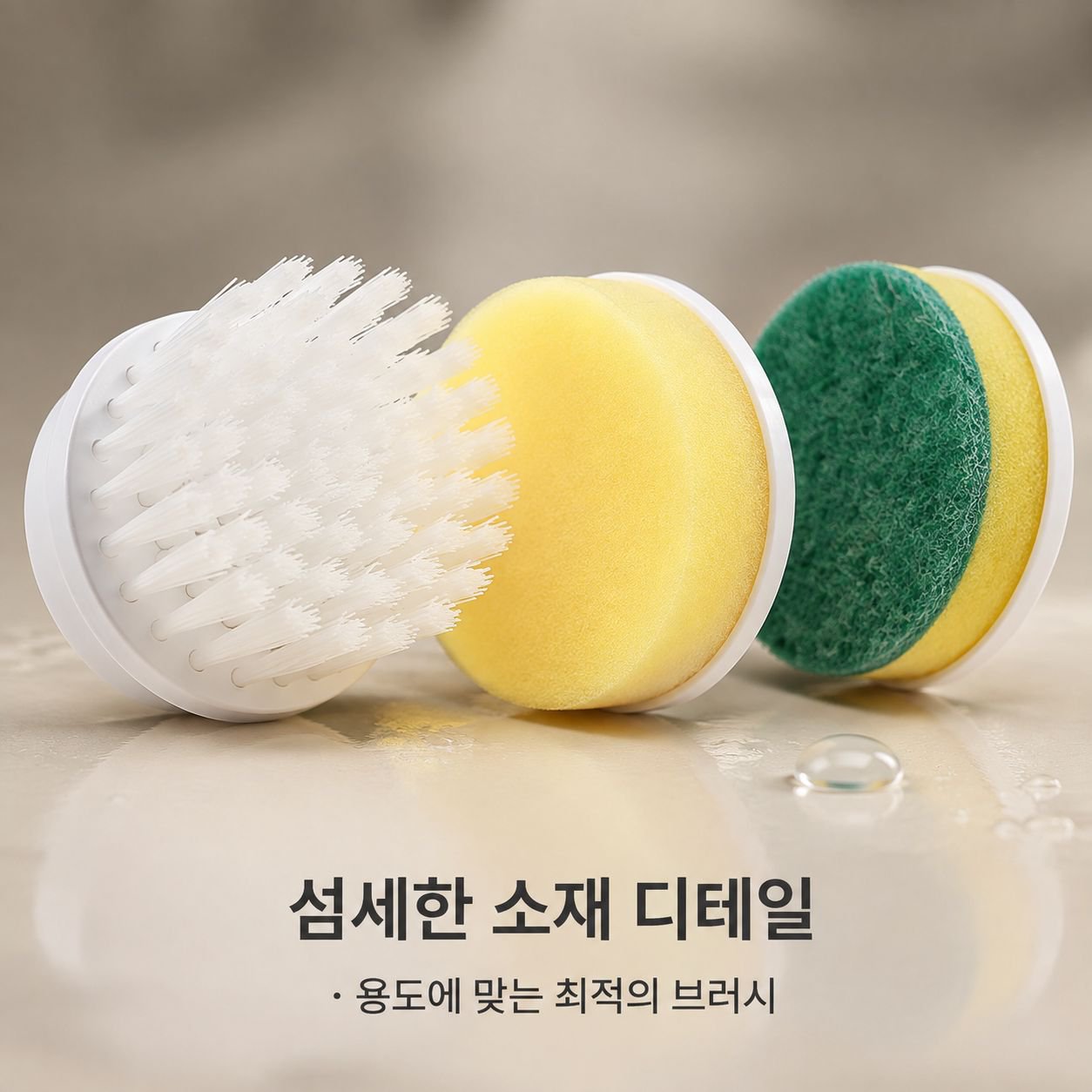 휴대용 무선 다기능 청소 브러시