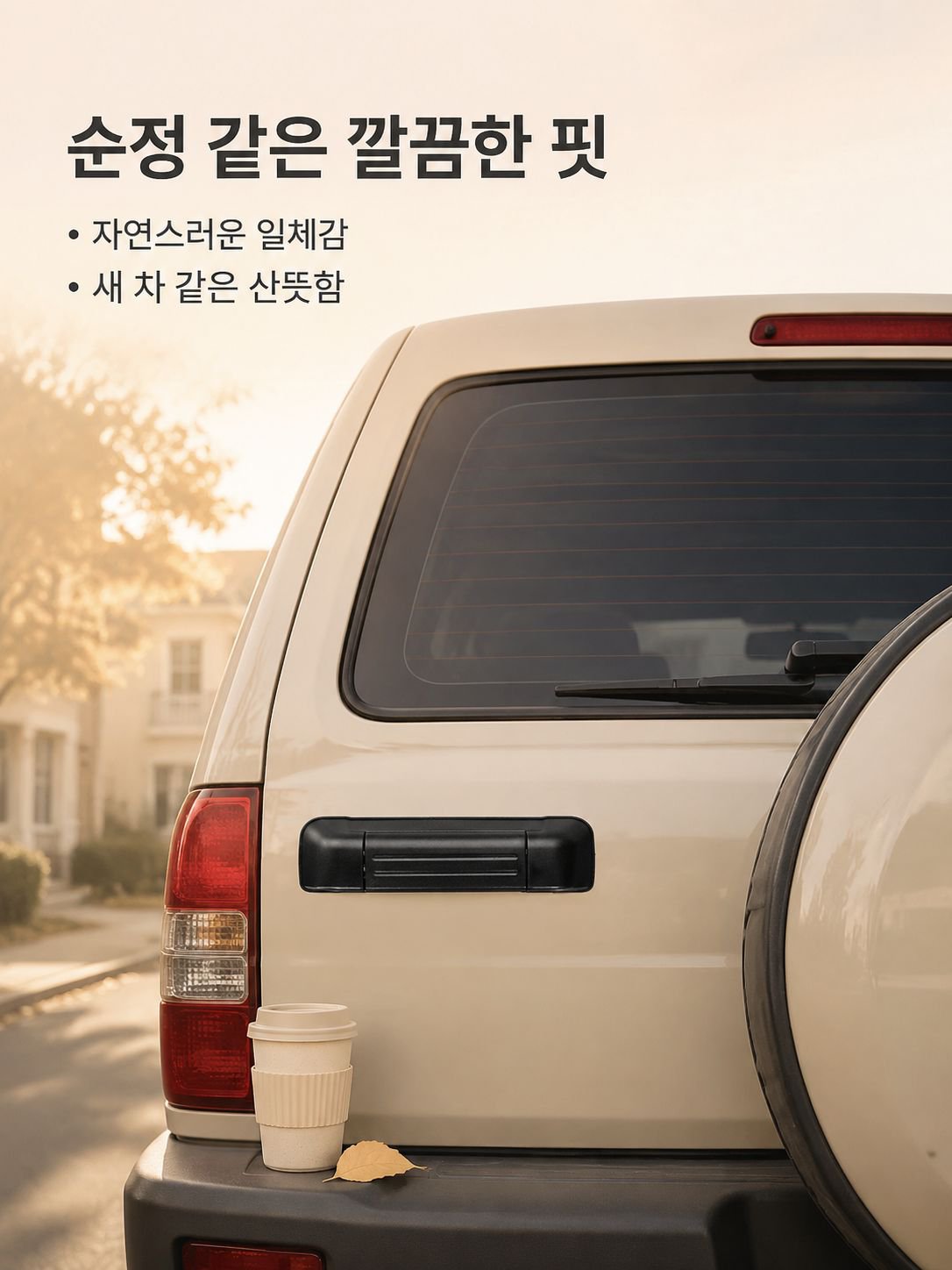 다양한 자동차 모델에 호환 가능한 도어 손잡이