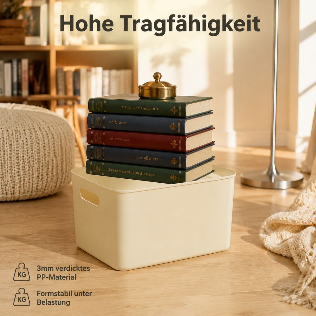 Große Aufbewahrungsbox mit Deckel