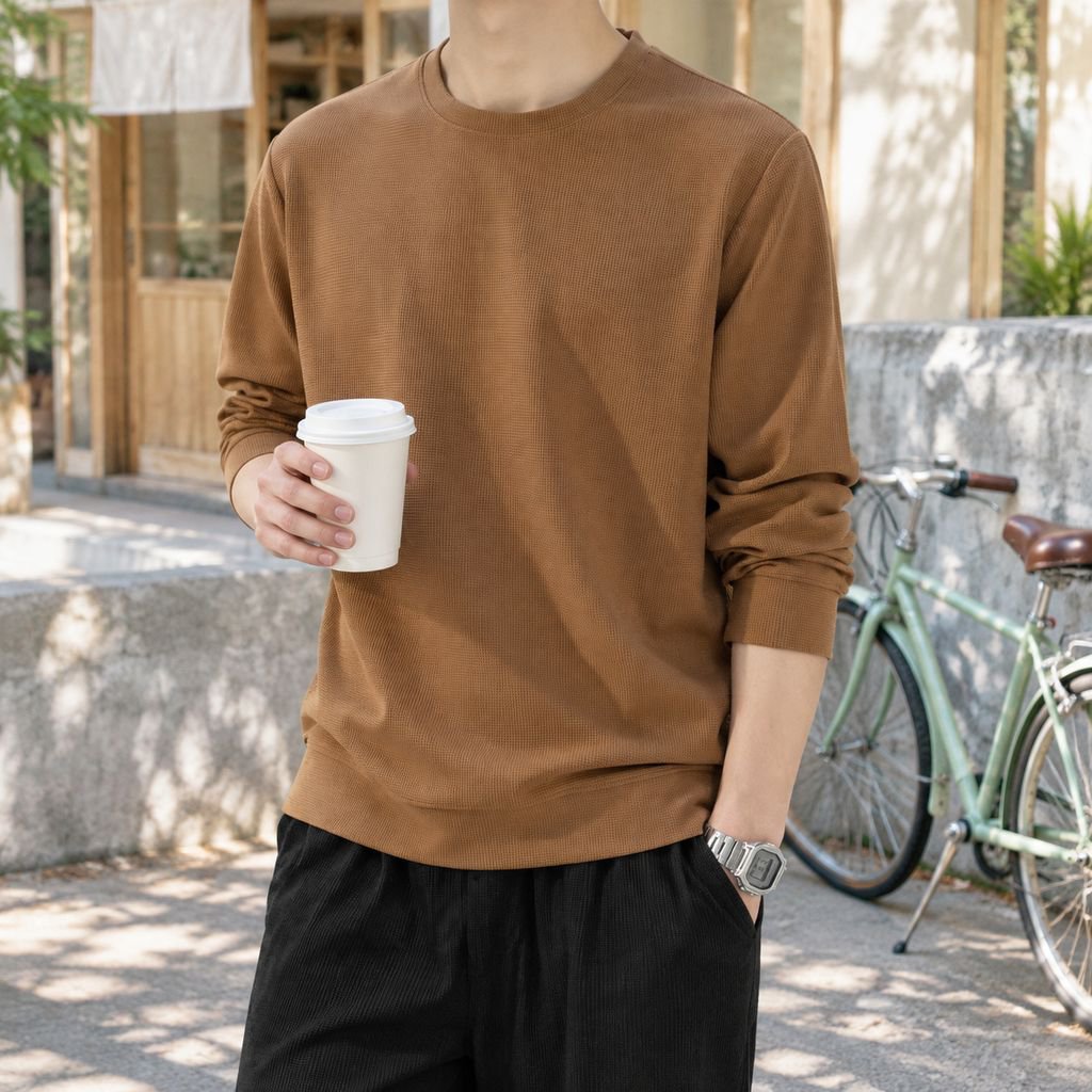 メンズ 大きいサイズ 長袖 セーター メンズ ゆったり 薄手 カジュアル セクション トップス