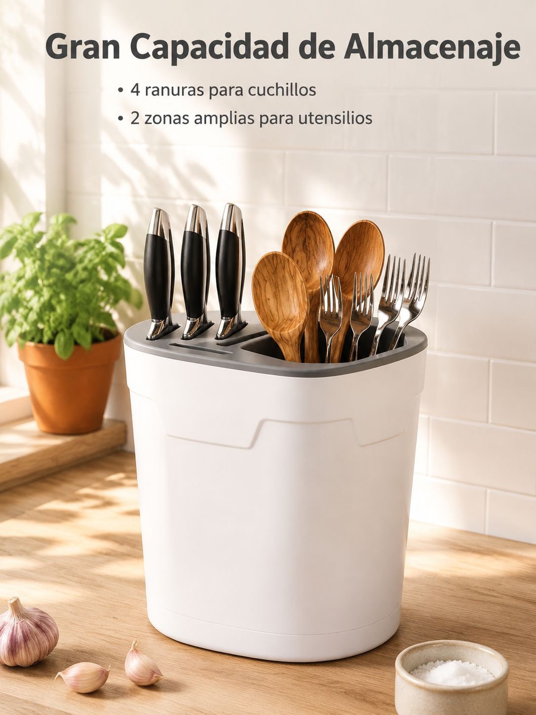 estante para guardar cuchillos