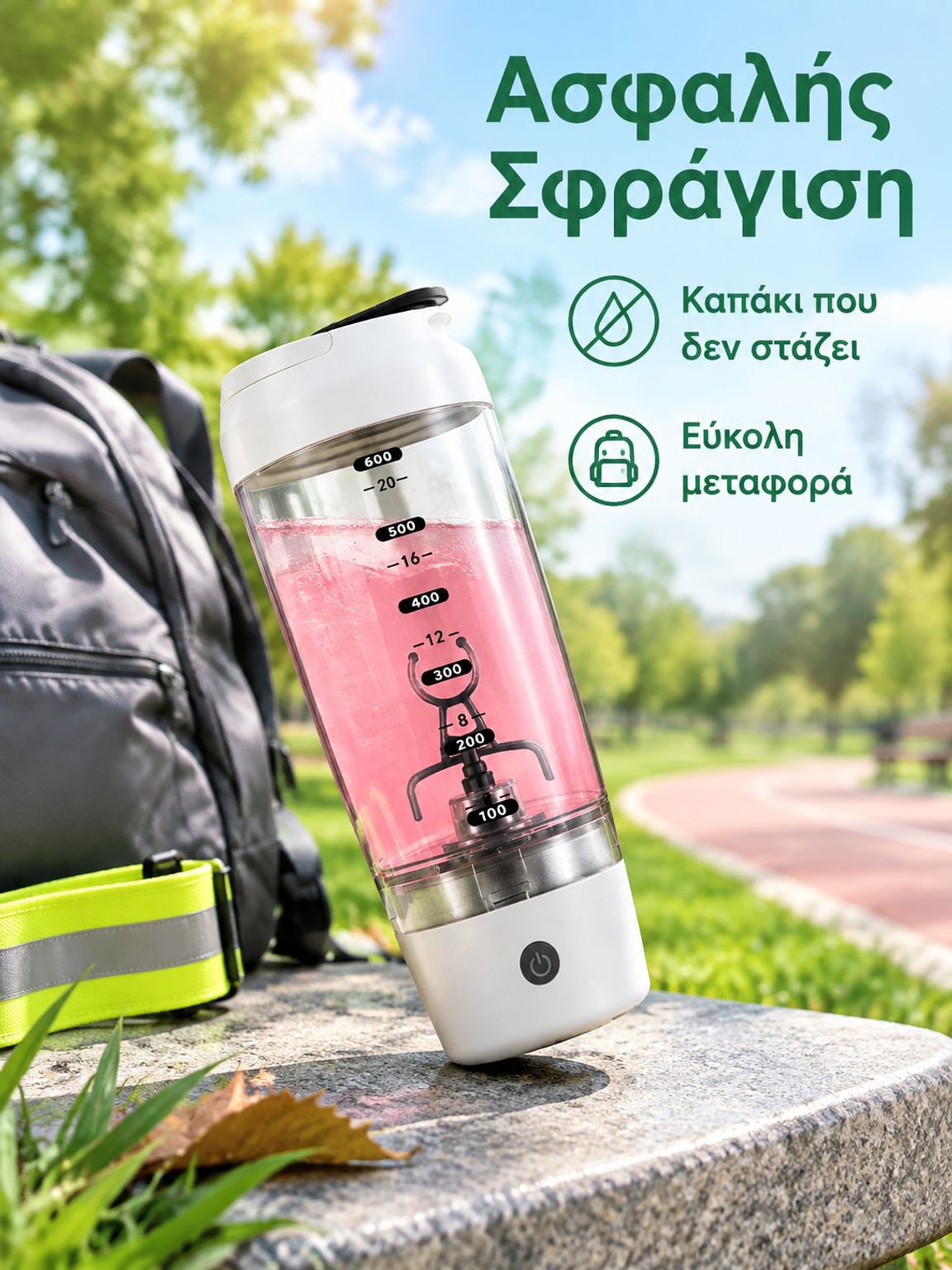 Κούπα Σέικερ Πρωτεΐνης για Προπόνηση