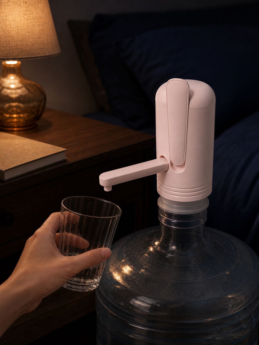 Modern household water dispenser for pure drinking water