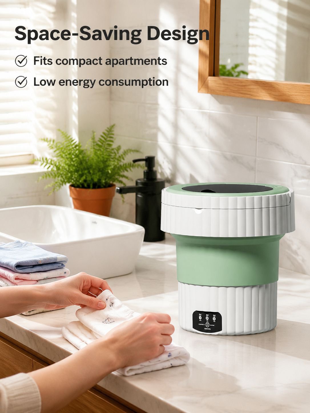 Home Portable Folding Mini Underwear Special Washing Machine