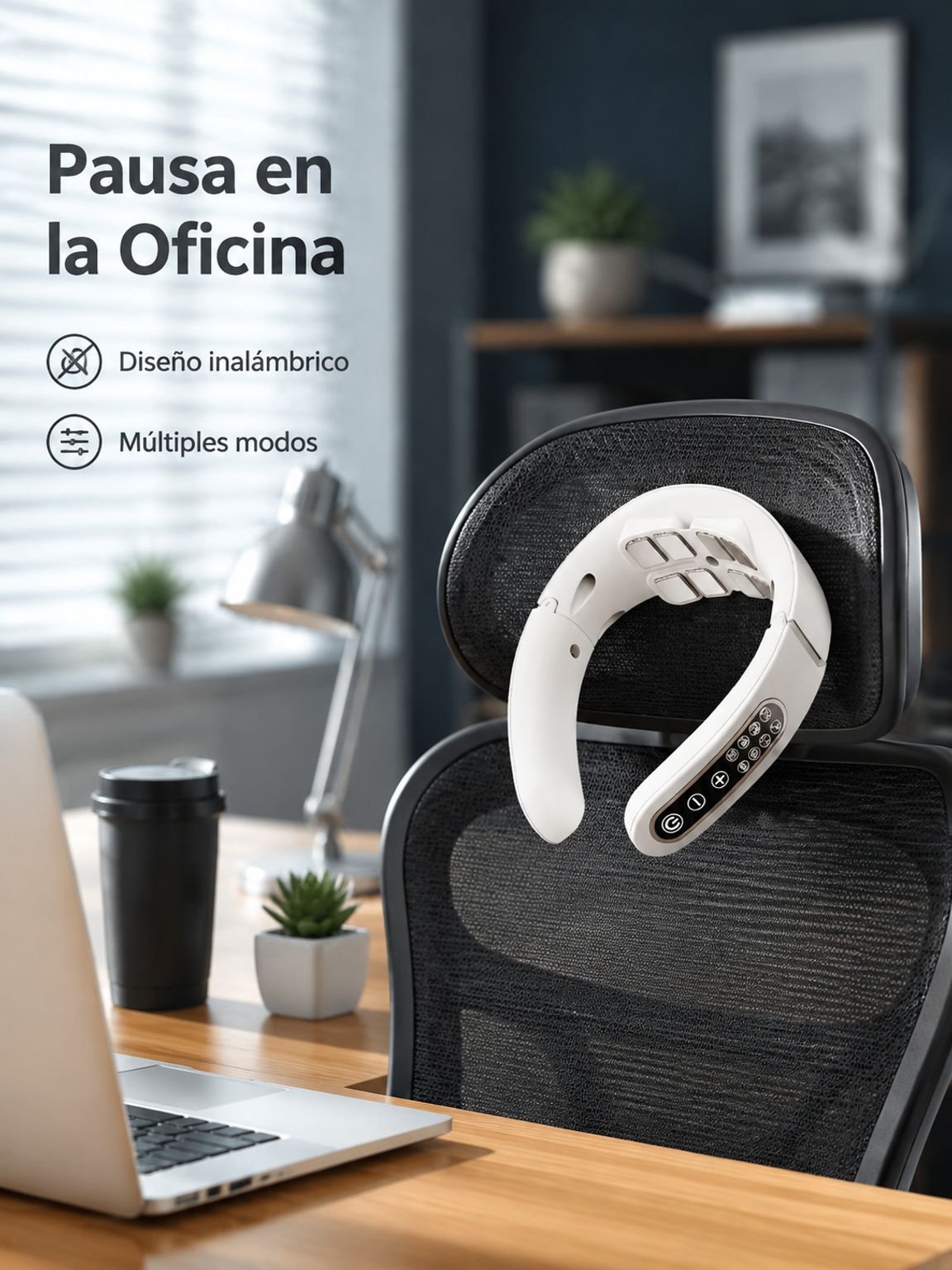 Masajeador de cuello portátil Home Smart