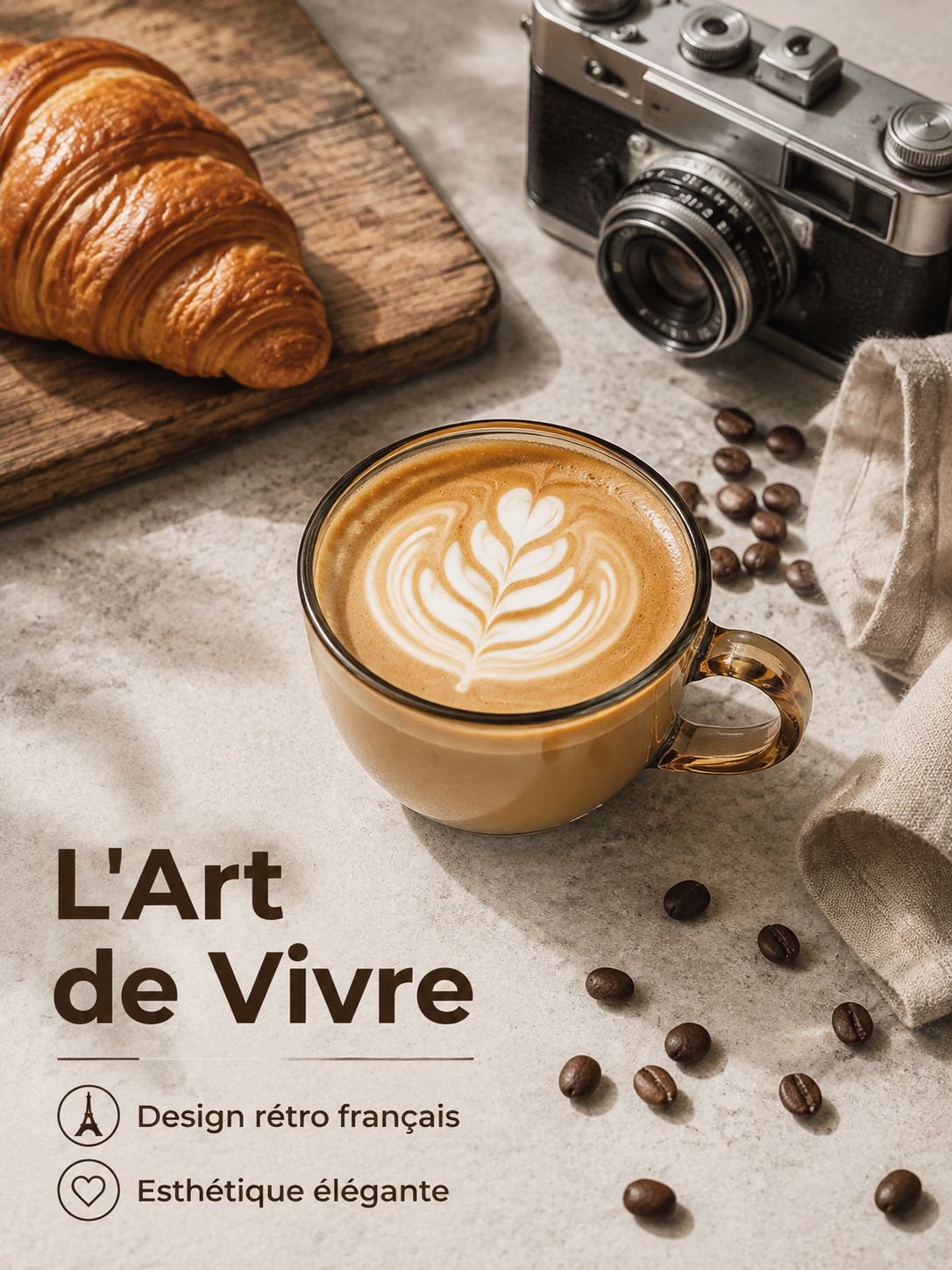 Verre à petit-déjeuner durable et réutilisable avec une cuillère ergonomique