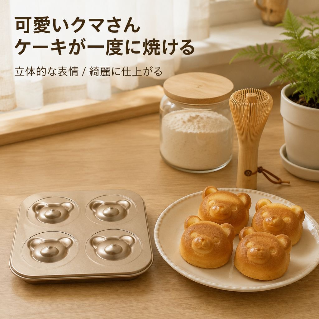 丸型ベーキングケーキモールド